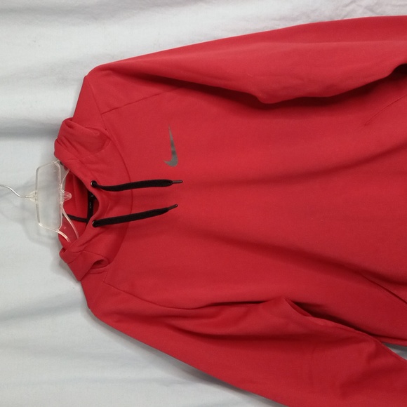 Nike Dri-Fit Hoodie XL pullover Red - Picture 2 of 11